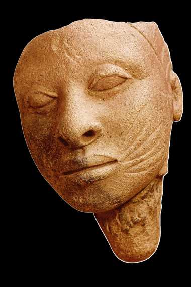Terra-cotta head