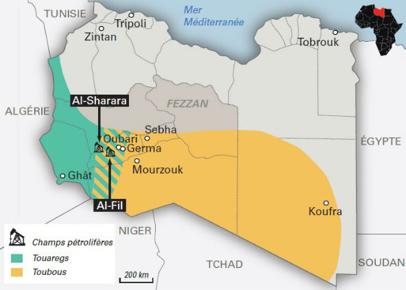 Zones d'influence respectives &copy; J.A.